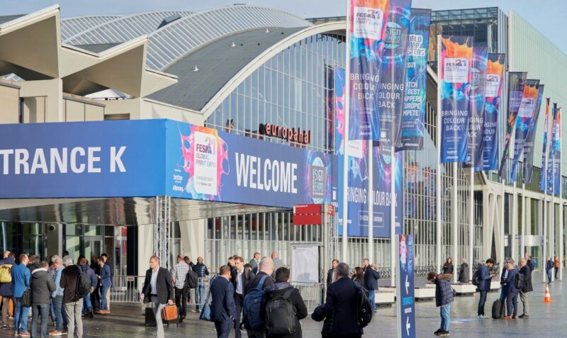 FESPA Global Print Expo 2021 Entrance