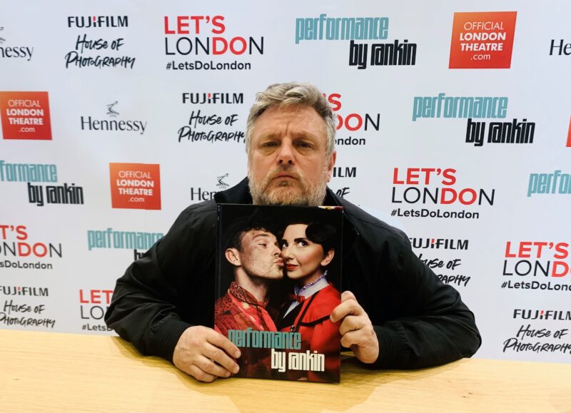 Rankin with PERFORMANCE book