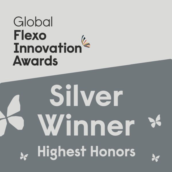 Miraclon Mega Embalagens GFIA silver winner