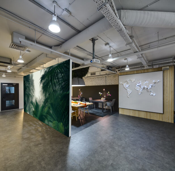 Coworking in loft style