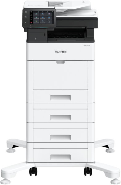 Apeos C4030 with 50‐Sheet Feeder x 3, Caster