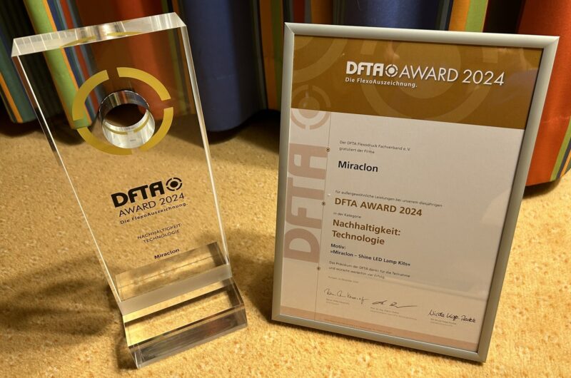 Miraclon DFTA Sustainability Award