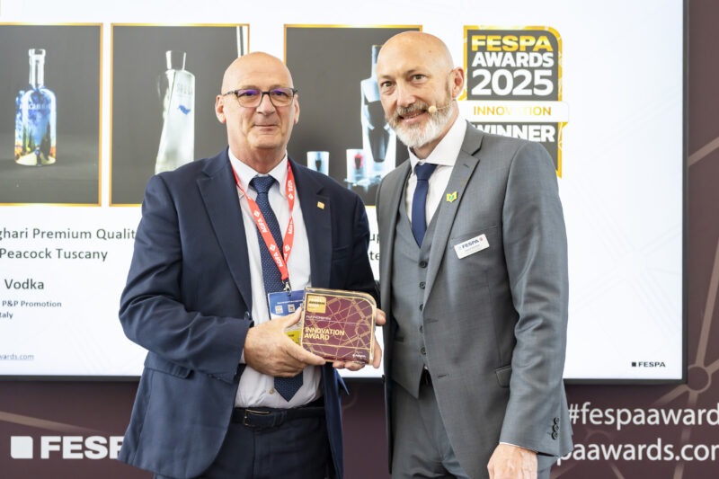 FESPA Awards 2025_Innovation Award winner_PandP Promotion_Italy FESPA Awards 2025_Innovation Award winner_PandP Promotion_Italy