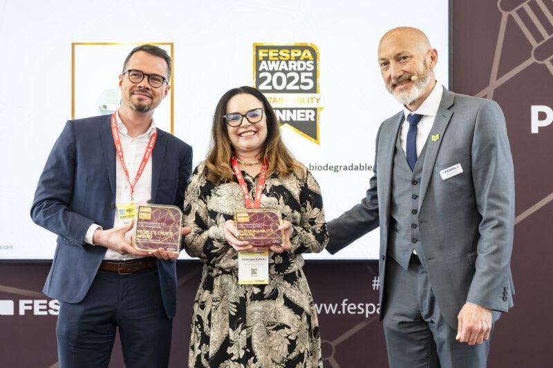 FESPA Awards 2025_People's Choice and Sustainability Award winners_Ekostand, Poland FESPA Awards 2025_People's Choice and Sustainability Award winners_Ekostand, Poland