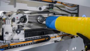 FLEXCEL Prime Plate_ on sleeve inserted into the press
