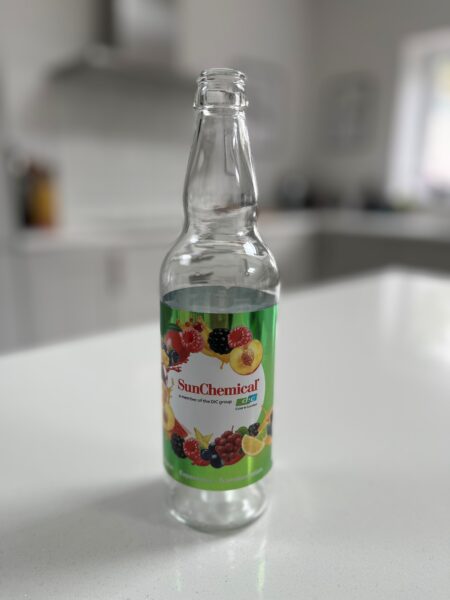 Metallic label UV Print